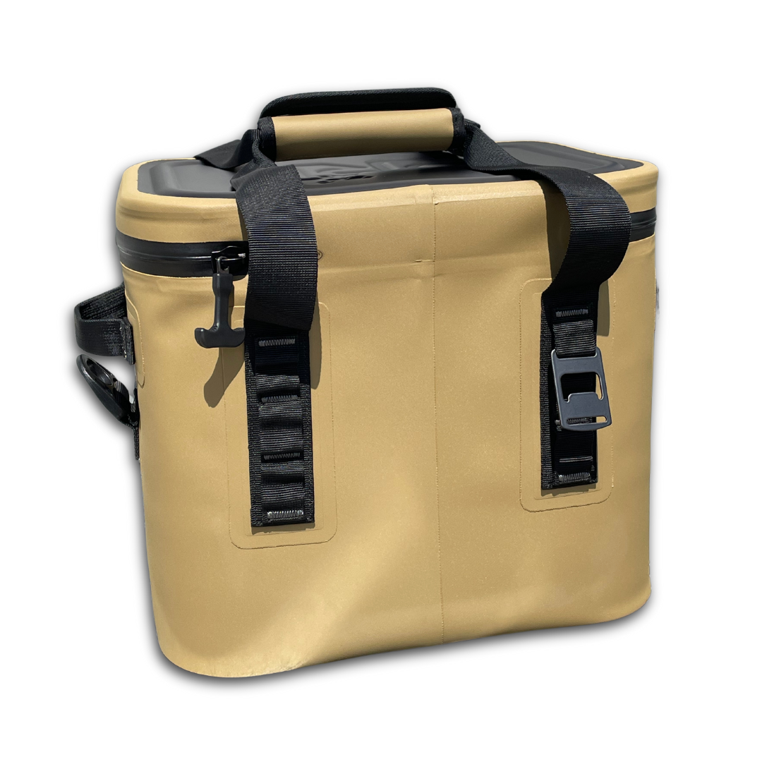 Cooler Bag With Built-in Bluetooth Speakers - Holds 24 Cans, 12-Hour Cooling, Adjustable Strap, Multi-Pockets - Ideal For Camping, Beach, Fishing & Outdoor Fun